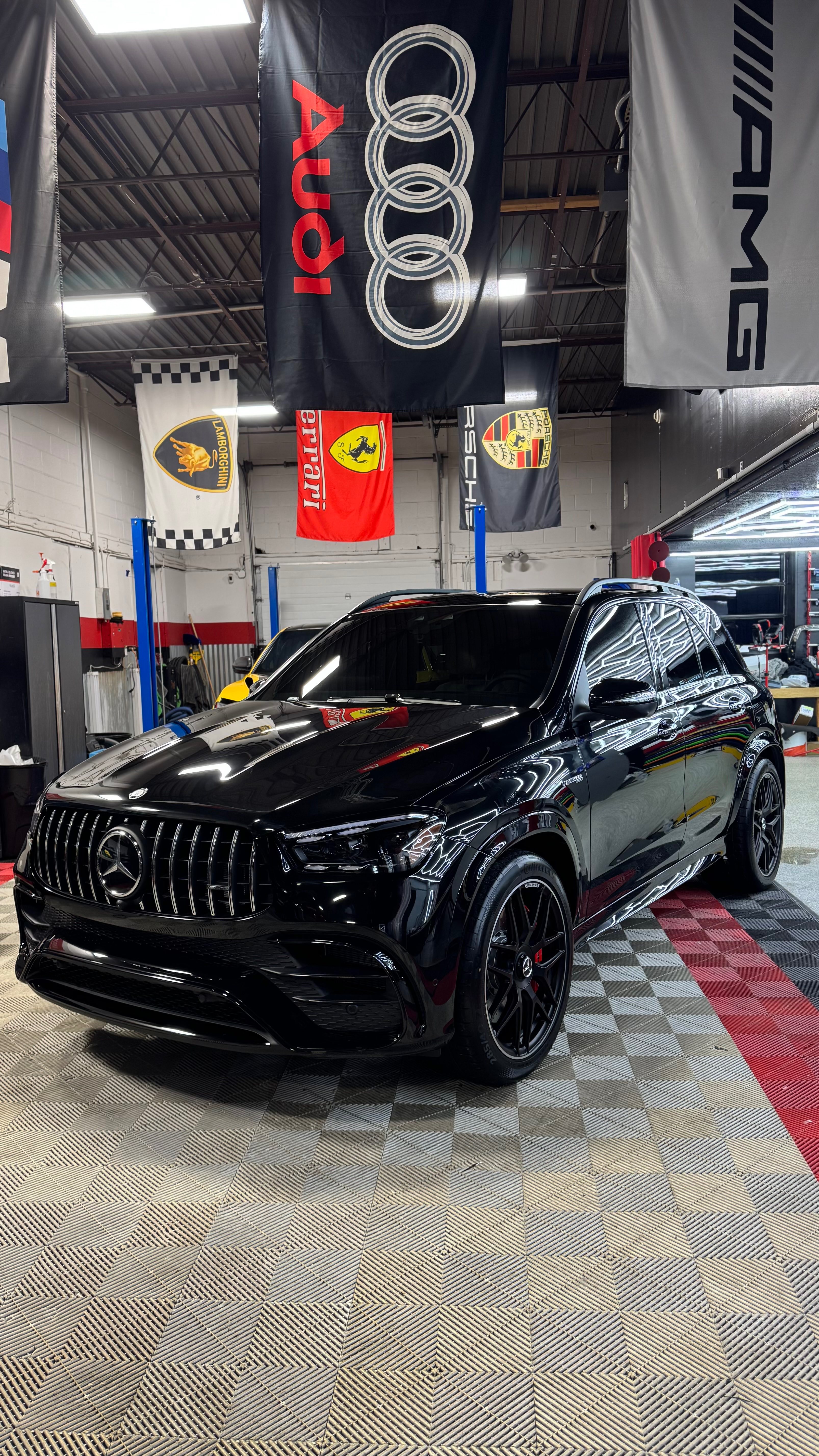 Black Mercedes-AMG GLE at Detail Masters