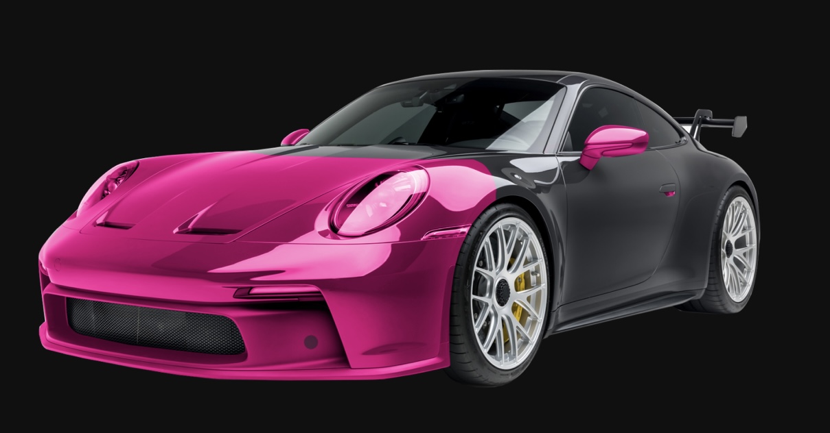 Partial Front PPF Coverage on Porsche 911